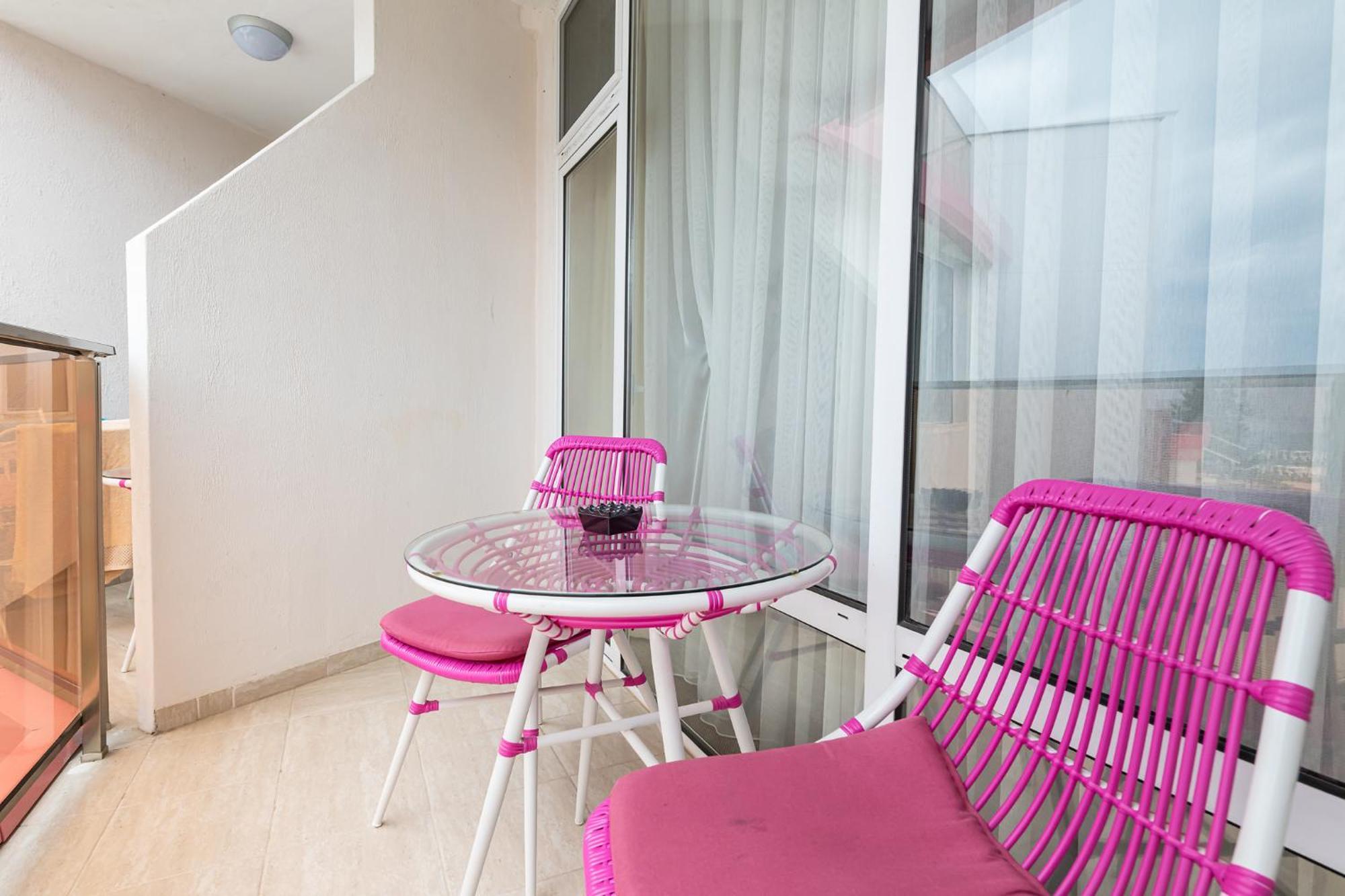 סאני ביץ' Flamingo Beach Hotel מראה חיצוני תמונה